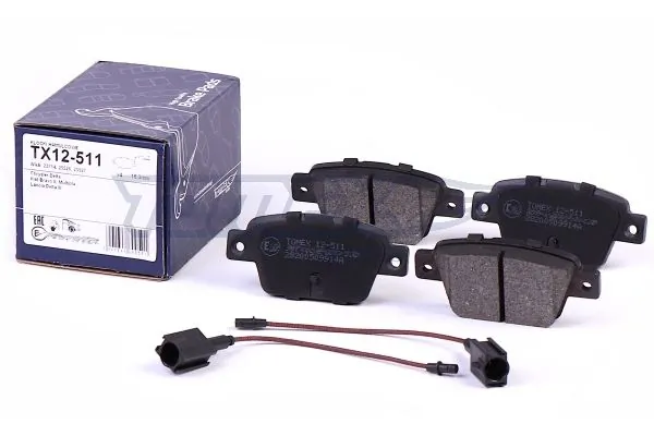 Brake Pad Set, disc brake TX 12-511