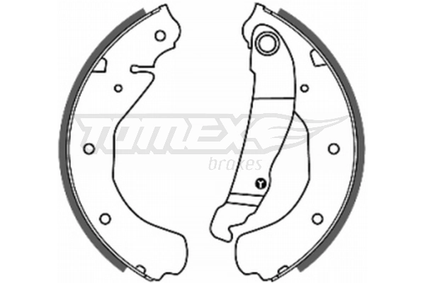 Brake Shoe Set TX 20-16