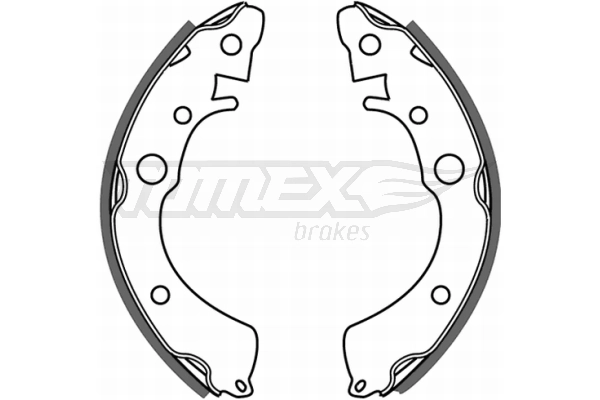 Brake Shoe Set TX 21-35