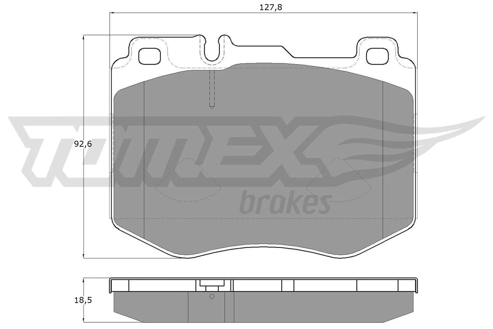 Brake Pad Set, disc brake TX 18-52