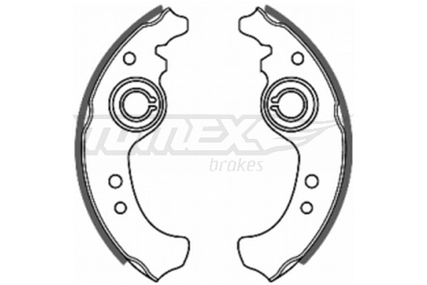 Brake Shoe Set TX 20-01
