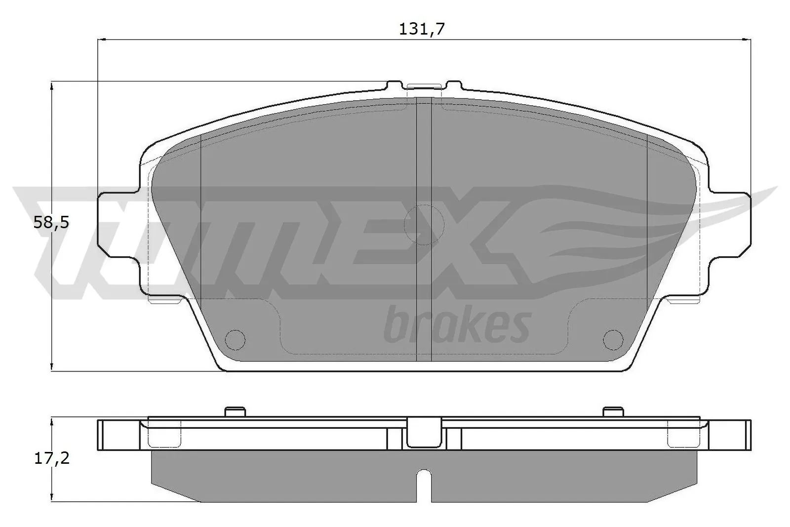 Brake Pad Set, disc brake TX 12-94