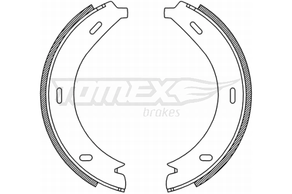 Brake Shoe Set TX 21-19