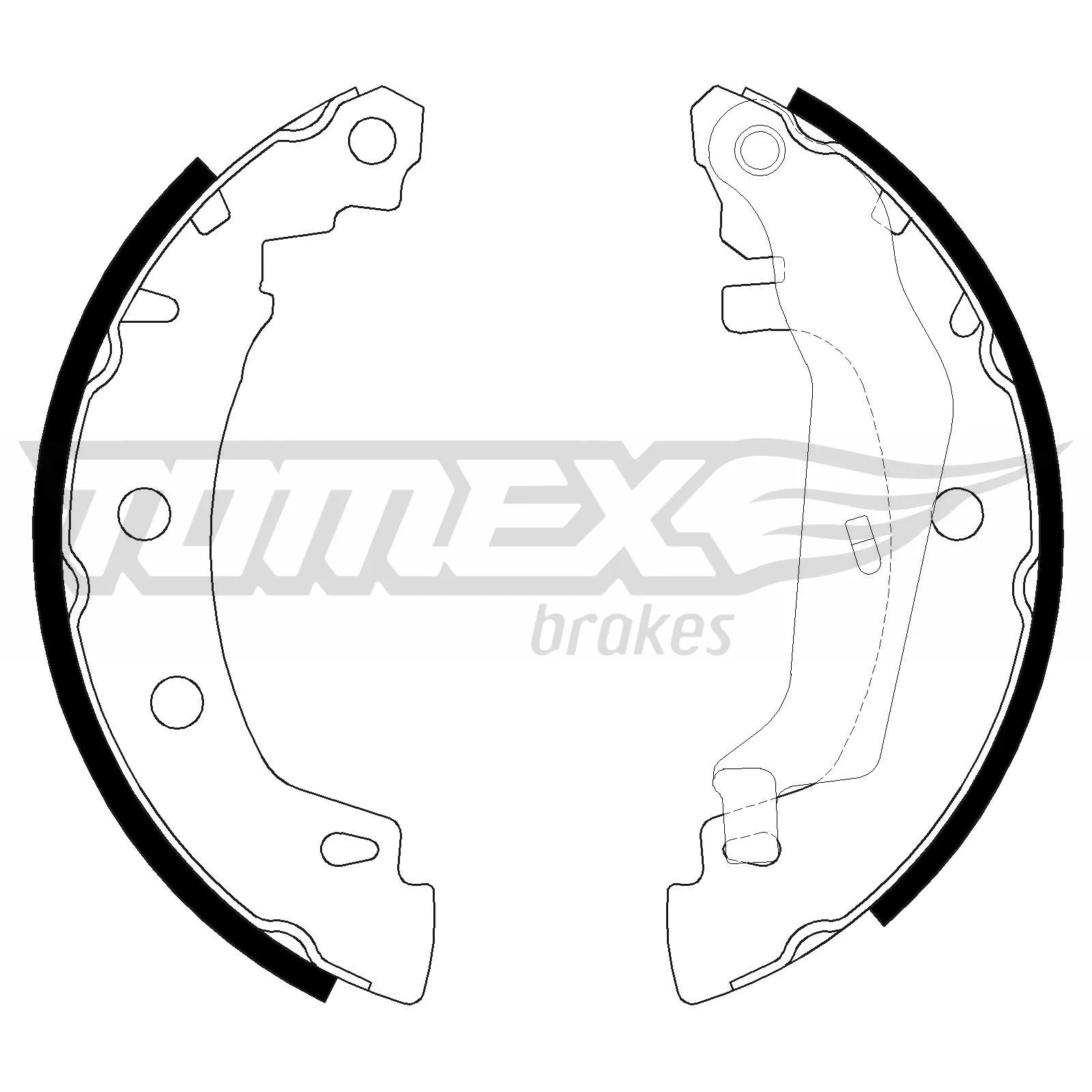 Brake Shoe Set TX 20-43