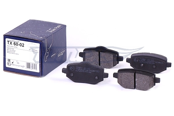 TOMEX Brakes TX 60-02 Brake Pad Set, disc brake