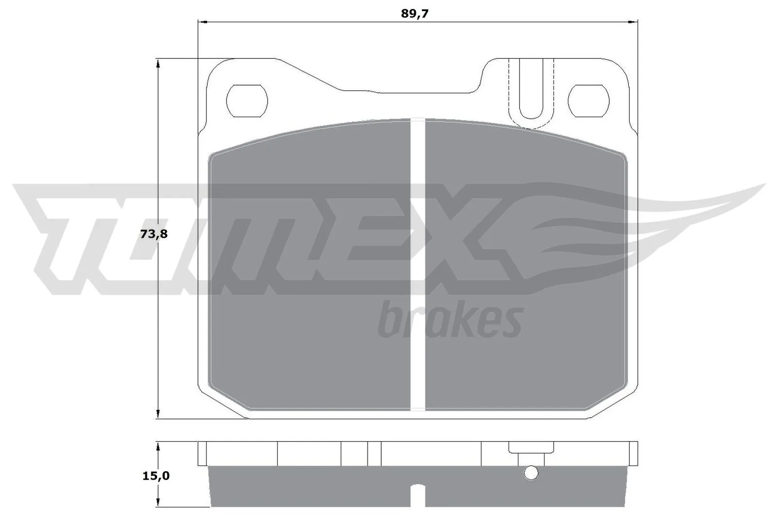 Brake Pad Set, disc brake TX 10-22