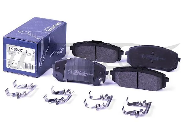 TOMEX Brakes TX 60-37 Brake Pad Set, disc brake