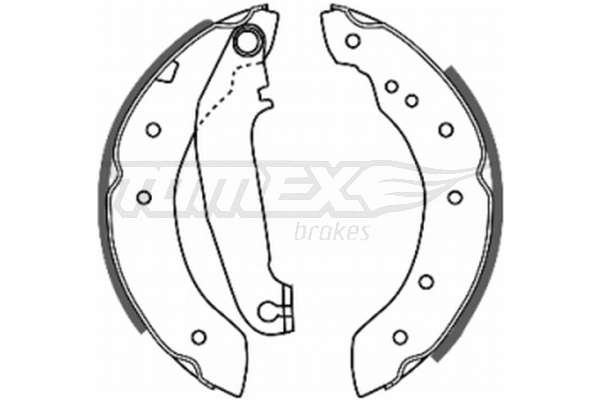 Brake Shoe Set TX 20-65