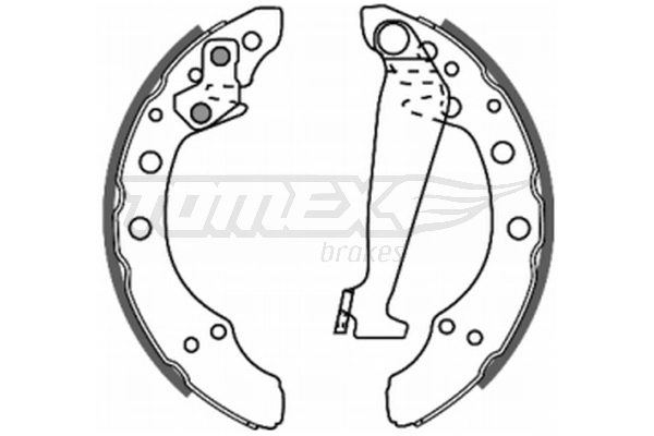 Brake Shoe Set TX 20-86