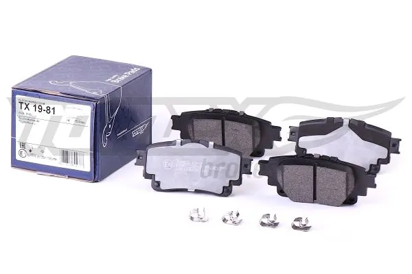 Brake Pad Set, disc brake TX 19-81
