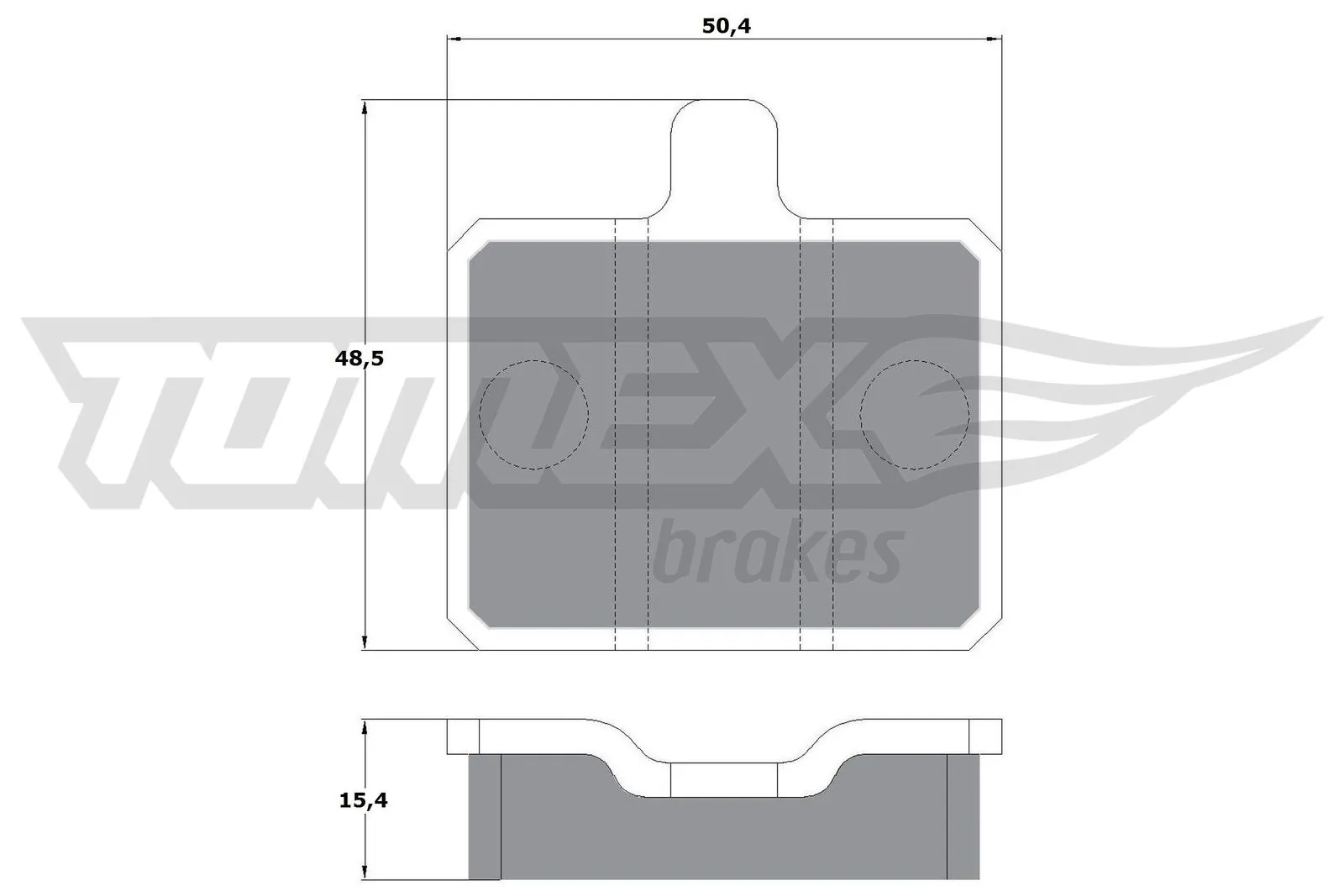 Brake Pad Set, disc brake TX 10-25