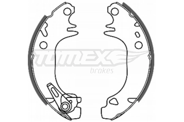 Brake Shoe Set TX 20-44