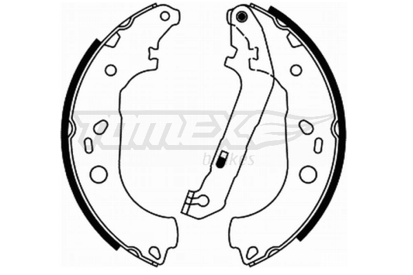 Brake Shoe Set TX 21-95