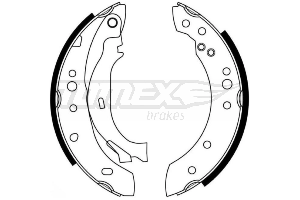 Brake Shoe Set TX 21-27