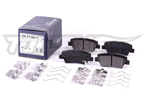 Brake Pad Set, disc brake TX 17-481