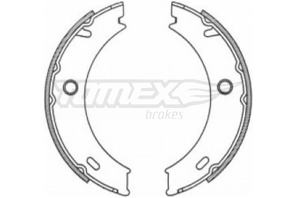 Brake Shoe Set TX 21-18