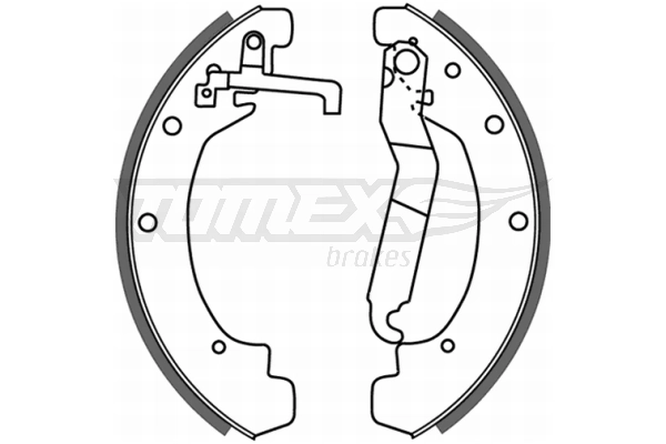Brake Shoe Set TX 21-12