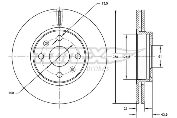 Brake Disc TX 72-52