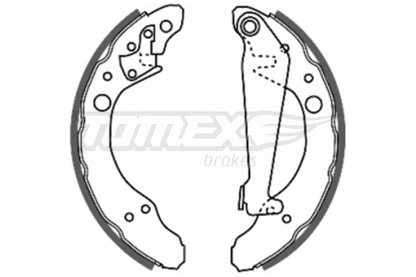 Brake Shoe Set TX 20-24