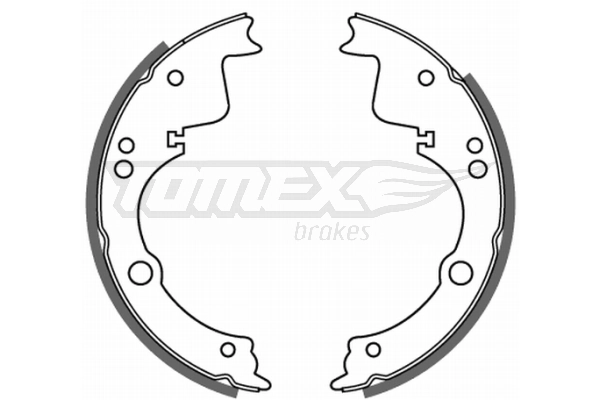 Brake Shoe Set TX 21-40