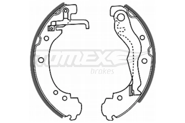 Brake Shoe Set TX 20-47