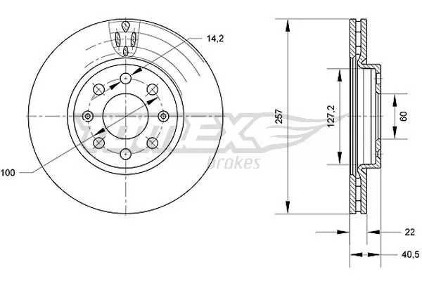 Brake Disc TX 70-85
