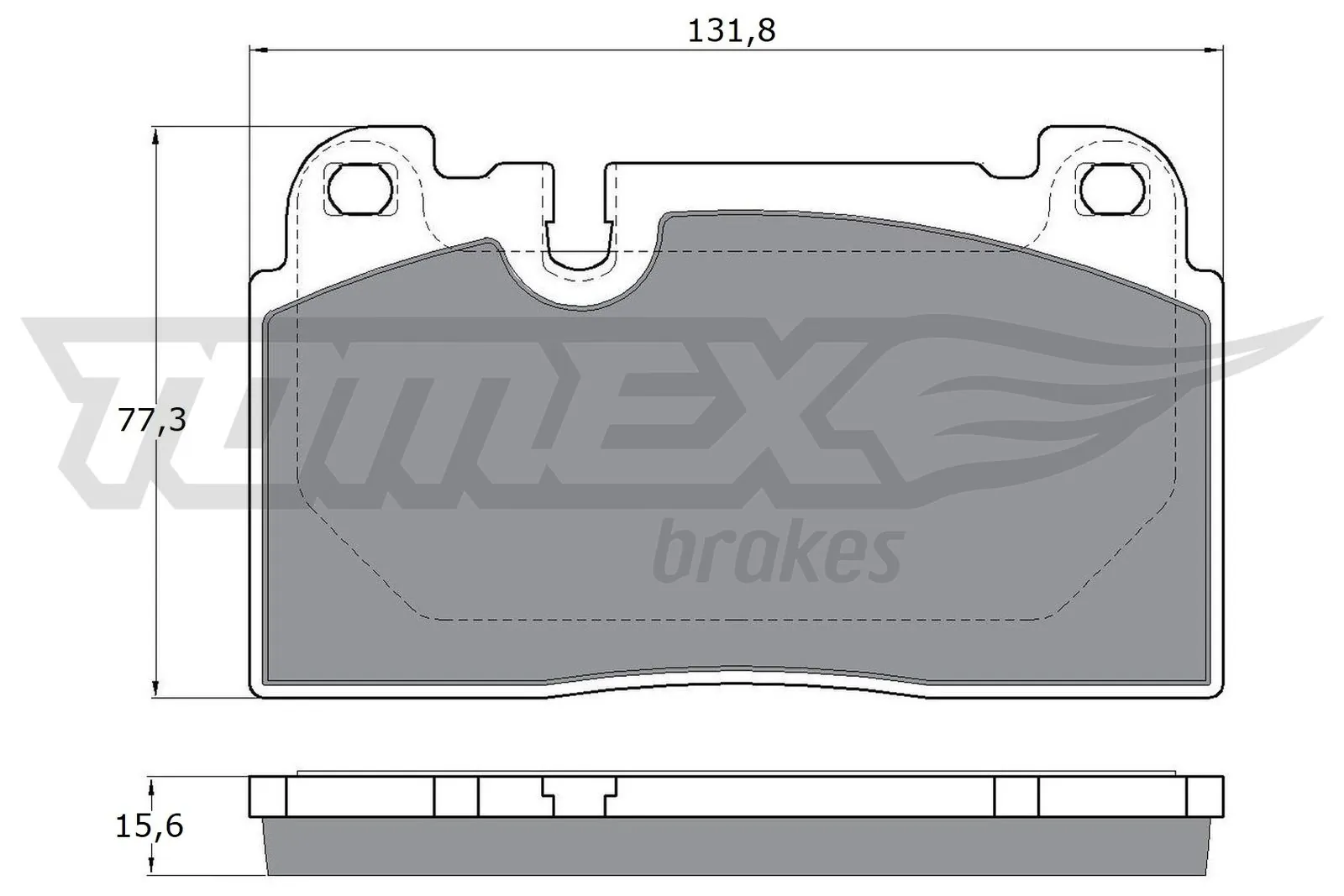 Brake Pad Set, disc brake TX 17-14
