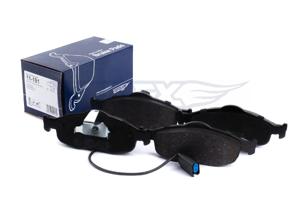TOMEX Brakes TX 11-191 Brake Pad Set, disc brake