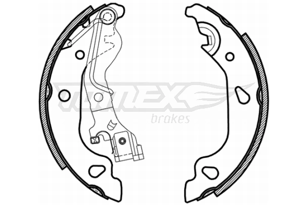 Brake Shoe Set TX 21-59