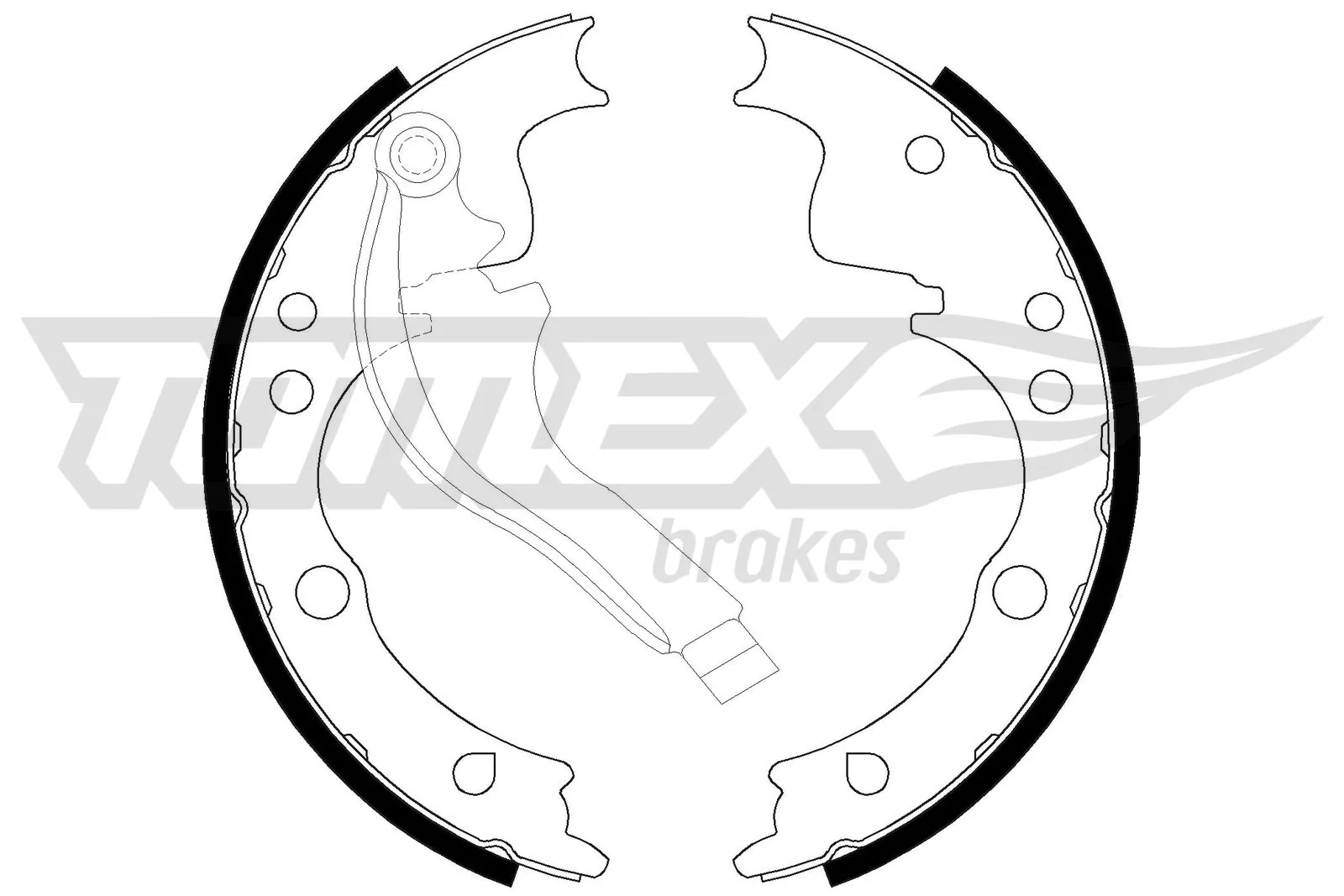 Brake Shoe Set TX 21-39