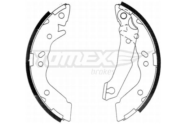 Brake Shoe Set TX 21-36