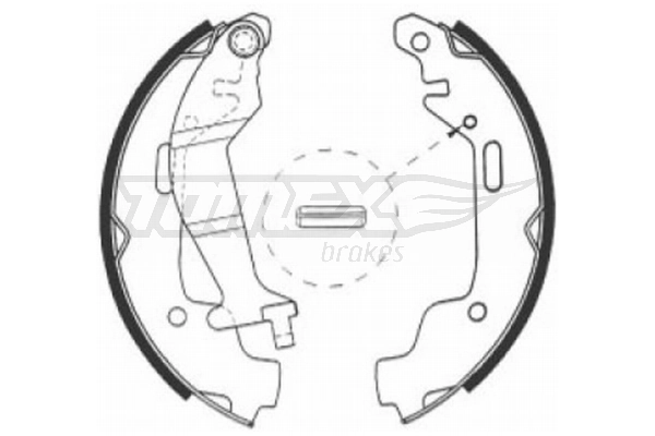 Brake Shoe Set TX 21-10