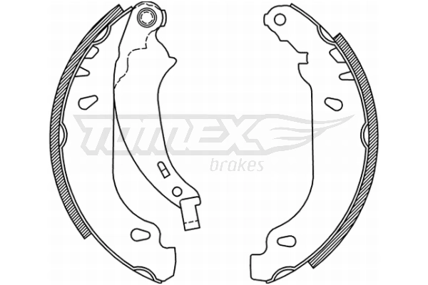 Brake Shoe Set TX 21-52