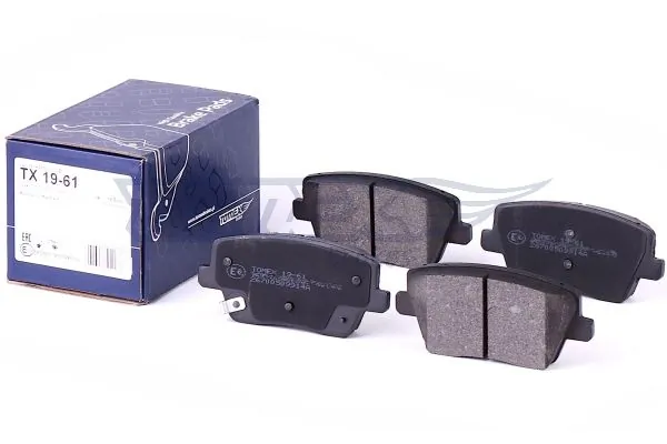 TOMEX Brakes TX 19-61 Brake Pad Set, disc brake