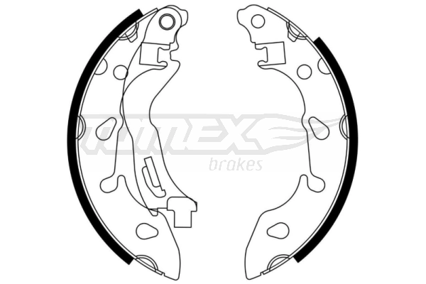 Brake Shoe Set TX 23-04