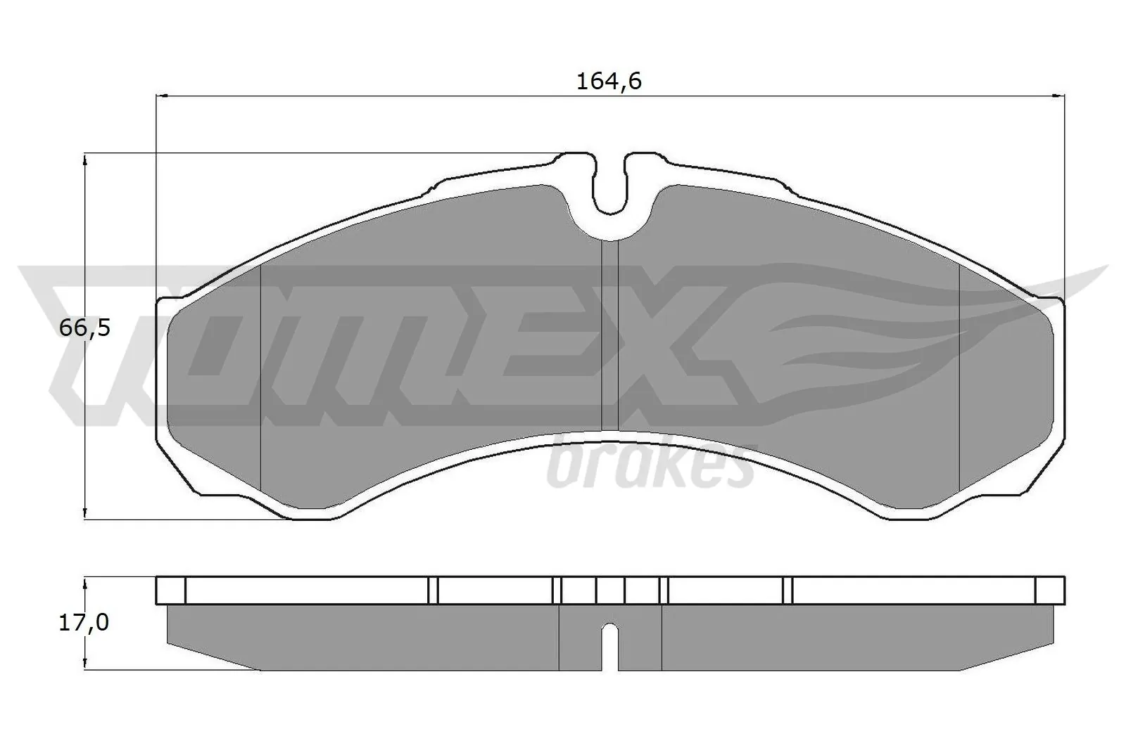 Brake Pad Set, disc brake TX 11-11