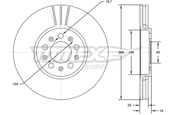 Brake Disc TX 72-04
