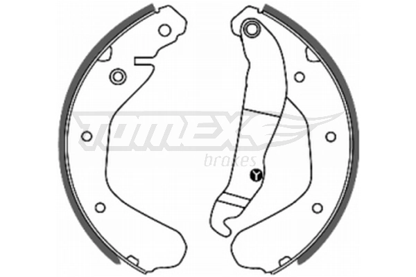 Brake Shoe Set TX 20-15