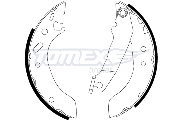 Brake Shoe Set TX 20-53