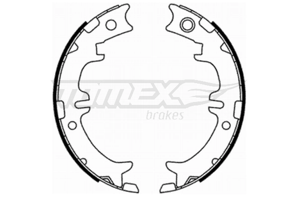 Brake Shoe Set TX 21-76