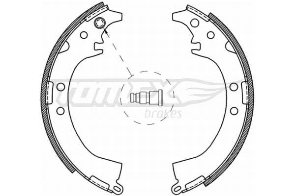 Brake Shoe Set TX 21-07