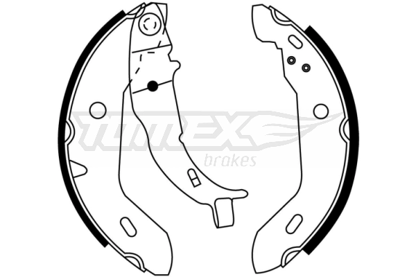 Brake Shoe Set TX 21-16