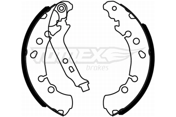 Brake Shoe Set TX 22-17