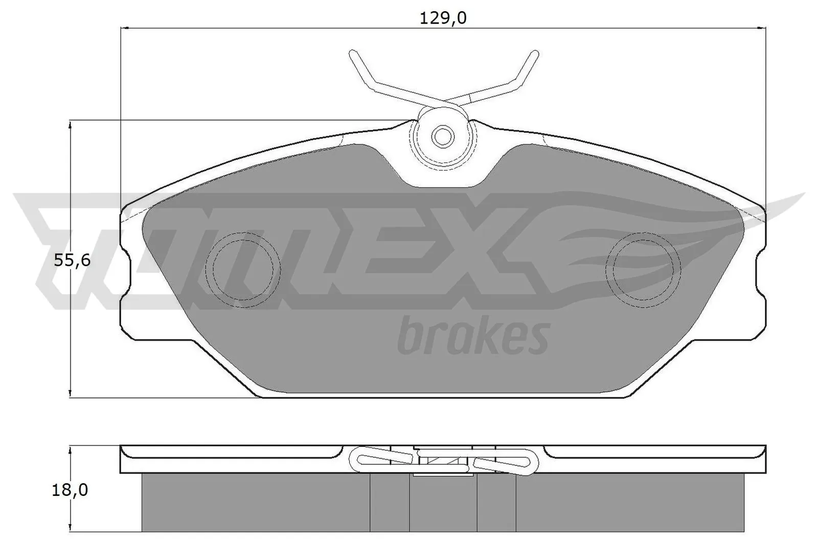 Brake Pad Set, disc brake TX 10-771