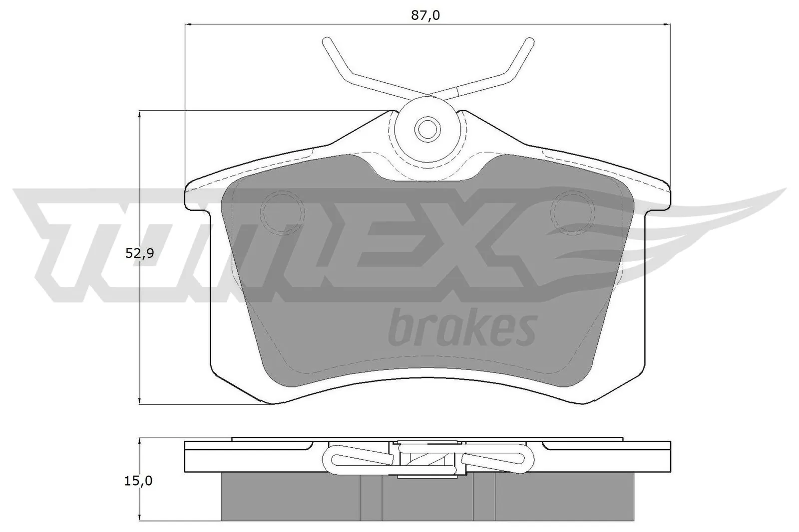 Brake Pad Set, disc brake TX 10-78