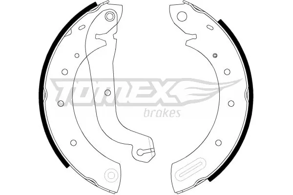 Brake Shoe Set TX 21-60
