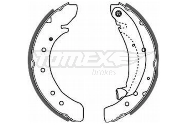 Brake Shoe Set TX 20-50