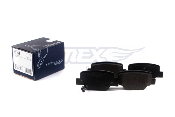 TOMEX Brakes TX 17-58 Brake Pad Set, disc brake