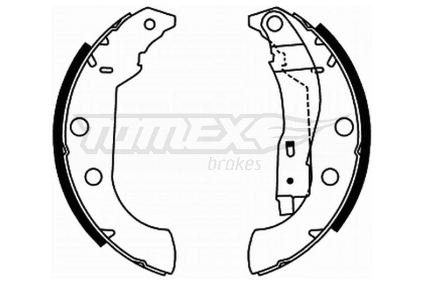 Brake Shoe Set TX 21-67