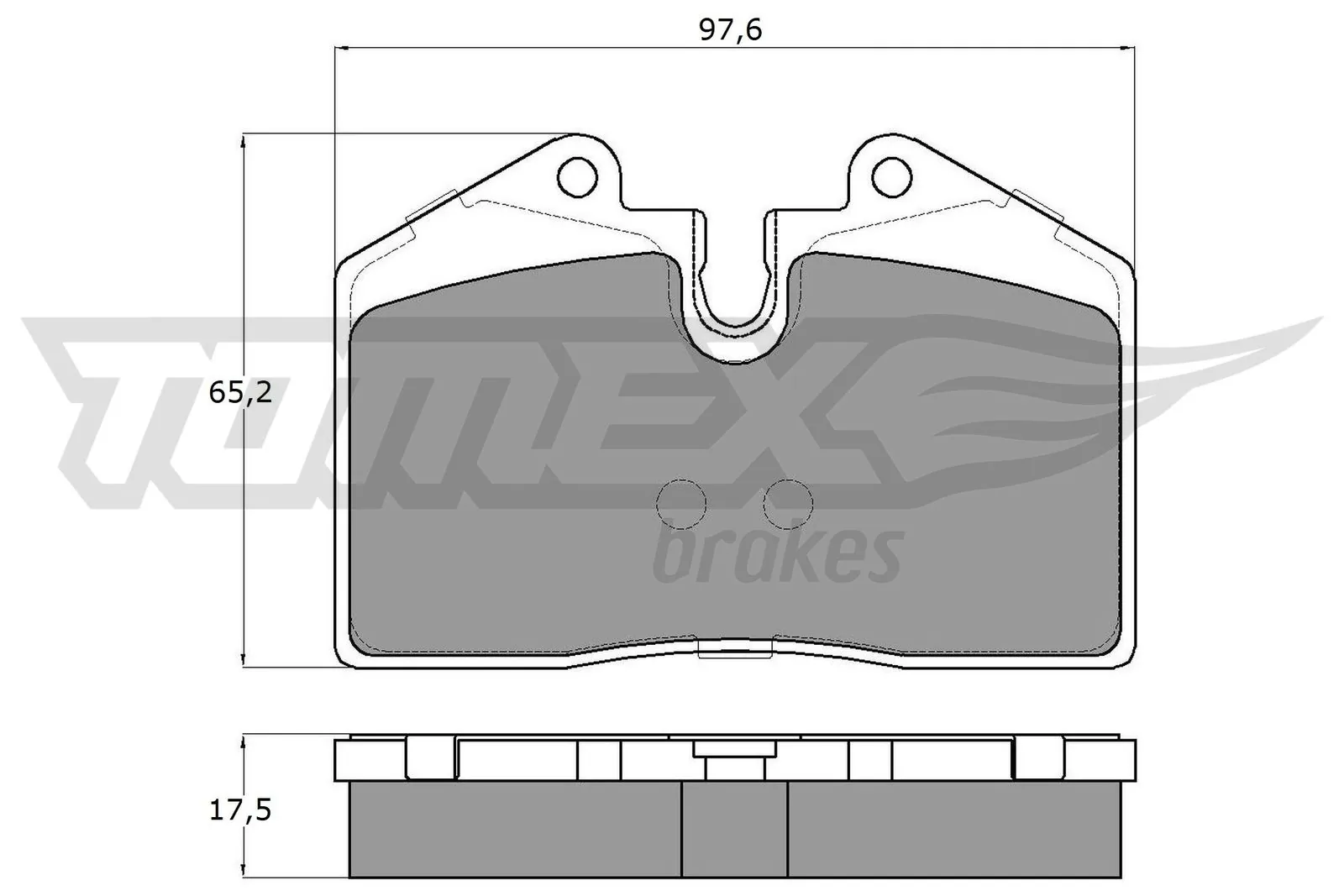 Brake Pad Set, disc brake TX 18-02